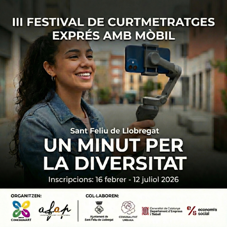 Cartell III Festival curtmetratges Sant Feliu