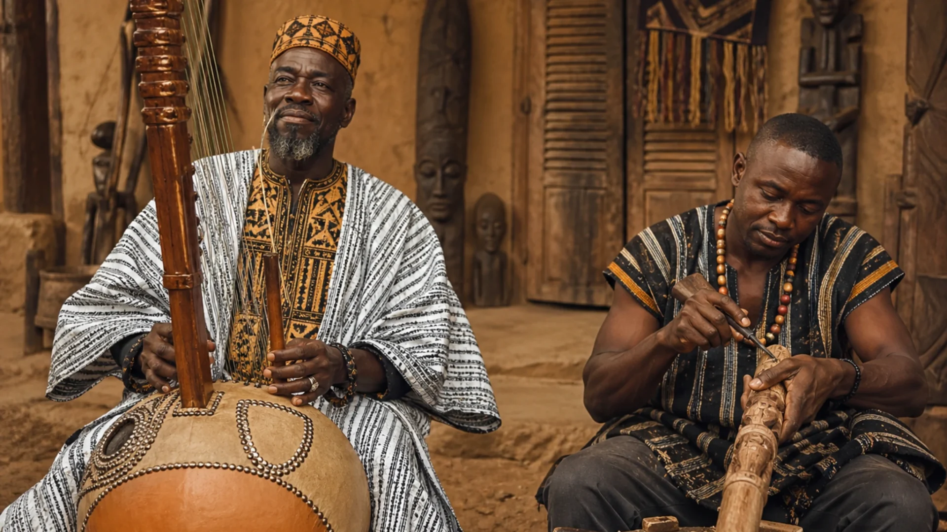 Música, oralidad e instrumentos africanos