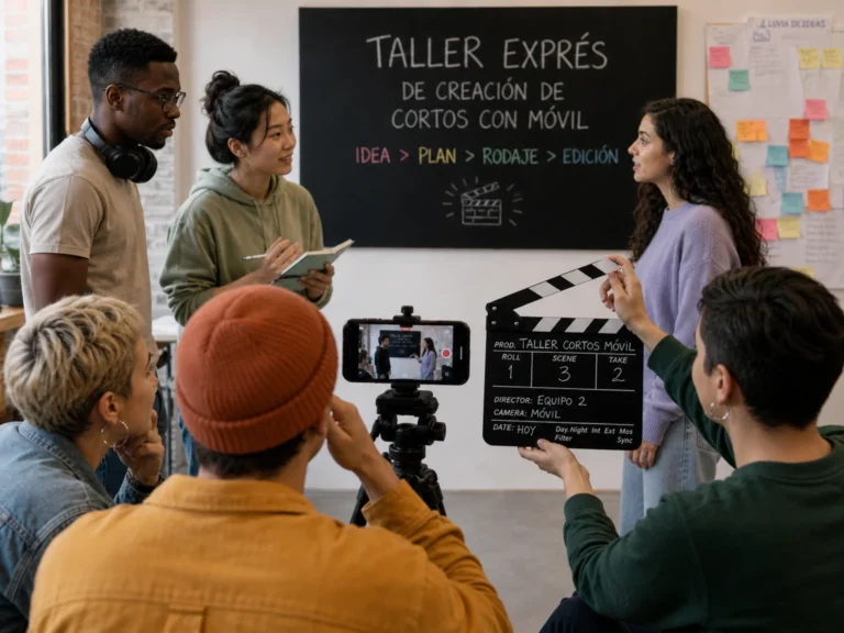 Taller Exprés de creación de cortos con móvil